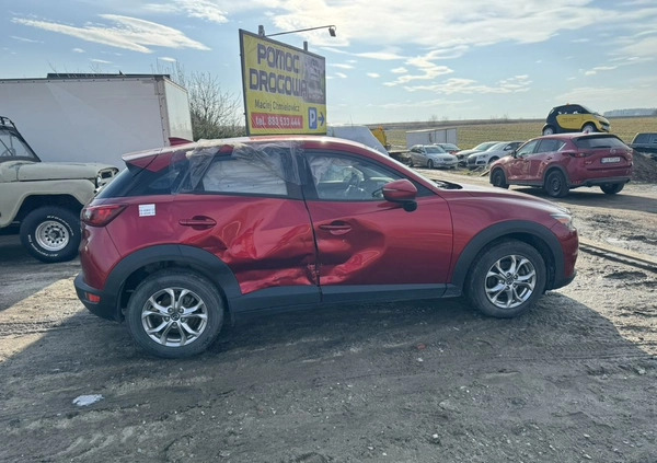 Mazda CX-3 cena 56999 przebieg: 41149, rok produkcji 2019 z Rzeszów małe 497